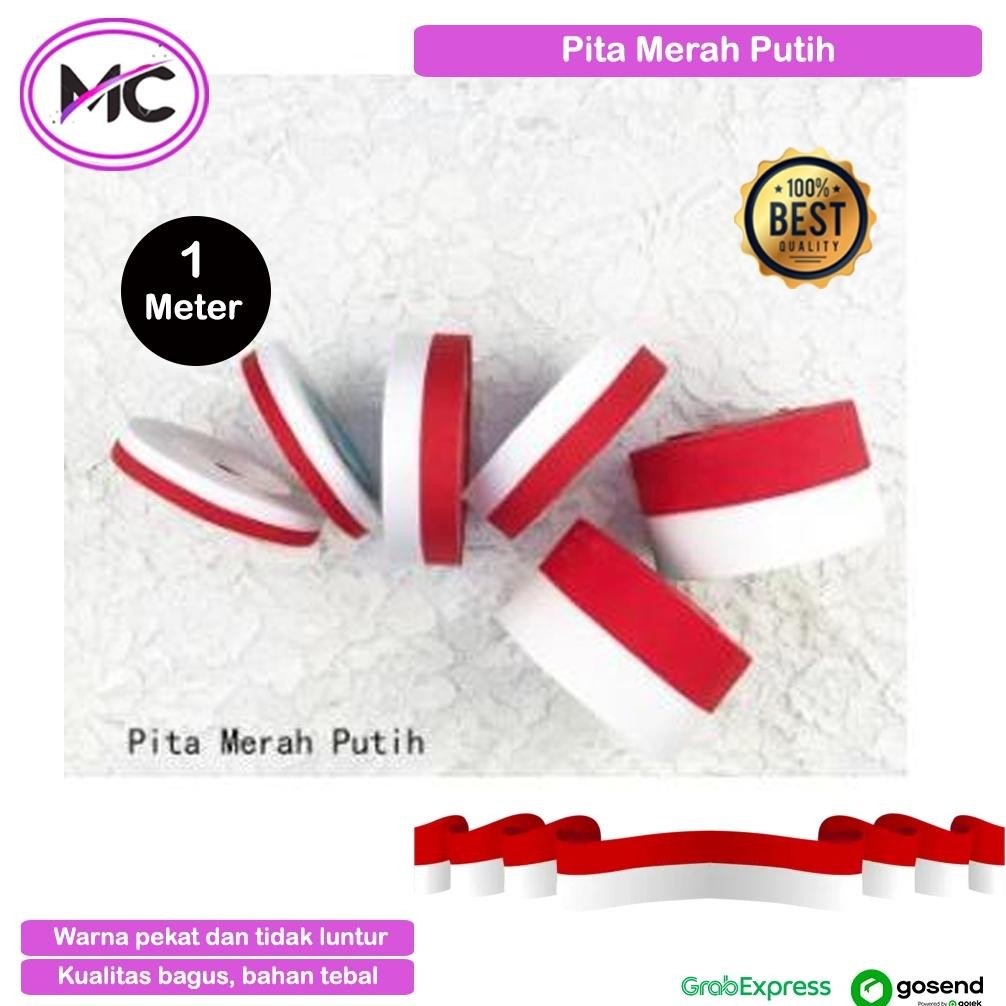

Cuci Gudang Pita Merah Putih Pita Kado Hias Dekorasi Ukuran 1 1/2 2 Inch Pita Kain Satin Agustusan 2Cm 5Cm Harga Per Meter Pita Bendera Kado Hampers Hut Kemerdekaan Ri