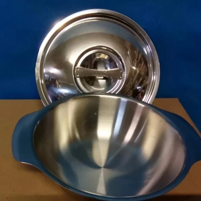 (Termurah) Soup Bowl Stainless Zebra /Mangkok Soup Stainless Steel Bestseller