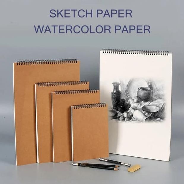 

Wdm-2227 Watercolor Sketchbook A5/A6 - Buku Sketsa Gambar / Sketchbook Drawing / Drawing Book Wdm-2227