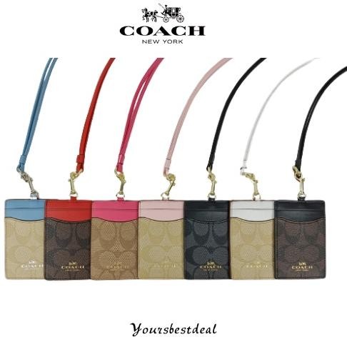 

Fb-43 Coach F65573 Lanyard / Id Card Holder Fb-43