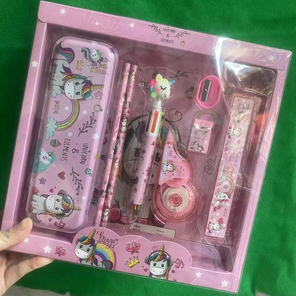 

Murah Meriah [Juallaris](Ktps.2)Kotak Pensil Sett / Study Set Stationery Set Alat Tulis Sekolah Anak Set Atk Motif