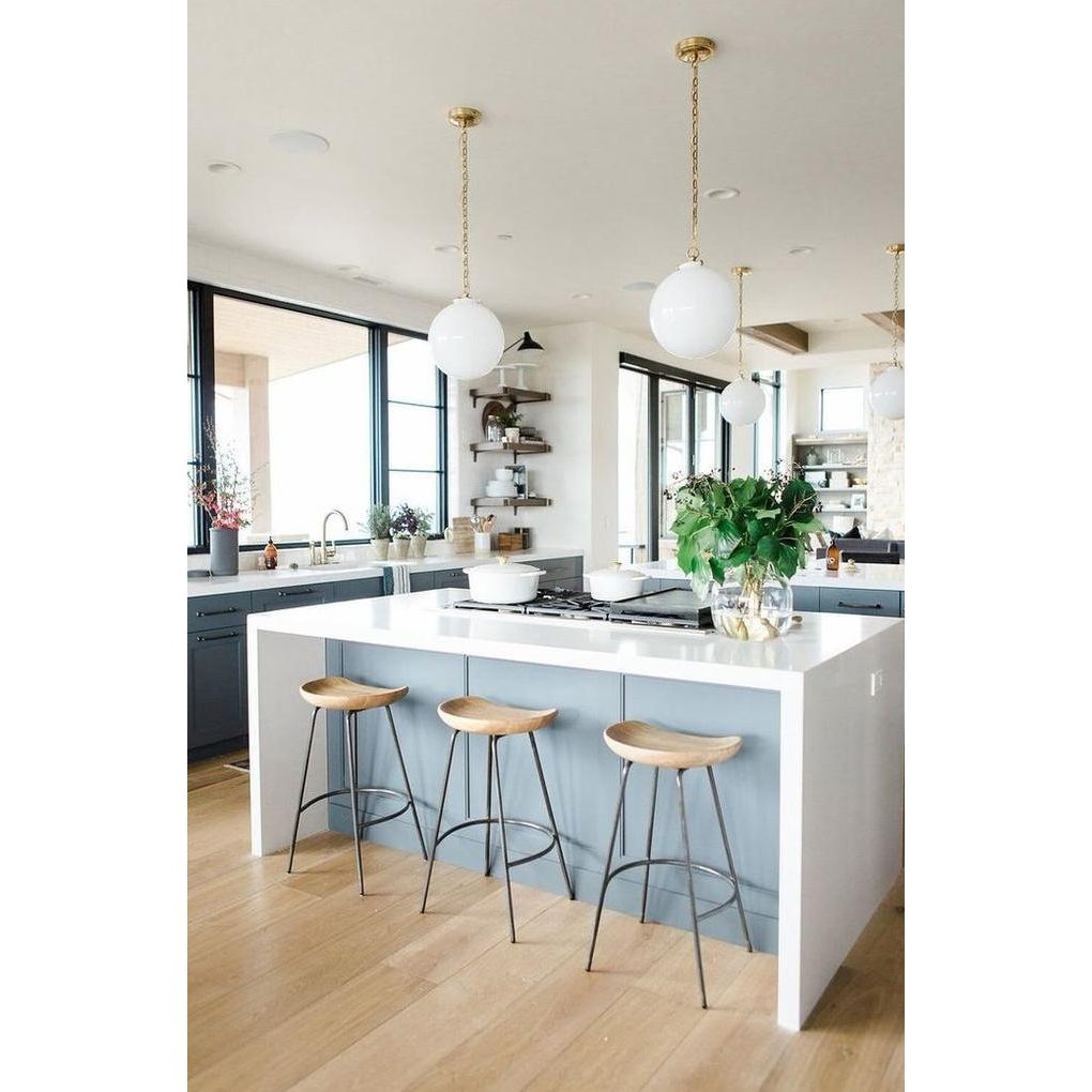 kitchen island table minimalis