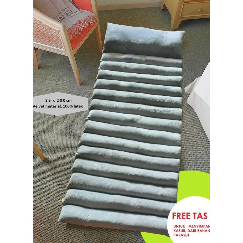 Kasur gulung LATEX / kasur lipat LATEX / kasur lantai LATEX