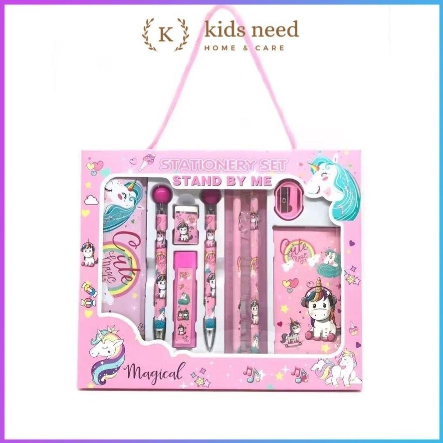 

Ghs-55 Paket Alat Tulis 10 In1 / Alat Tulis Set Karakter / Stationery Set Lucu Hadiah Ghs-55