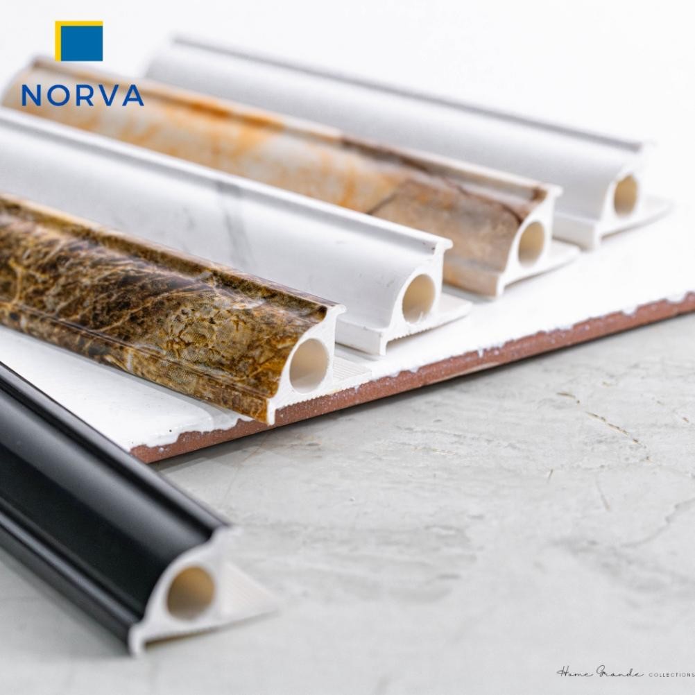 Tile Trim PVC Kuku Macan - Bon Bon PVC / Corner Trim aSt