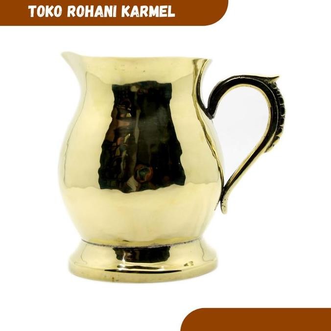 LAVABO KUNINGAN / BEJANA BAPTIS / LAVARE / PERALATAN LITURGI KATOLIK ORIGINAL DAN TERPERCAYA