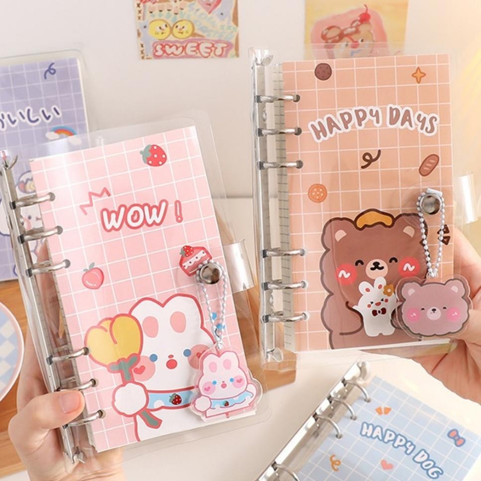 

Sunshine Fancy Buku Binder 100Lbr Cute Notebook Spiral Kter Lucu B0055
