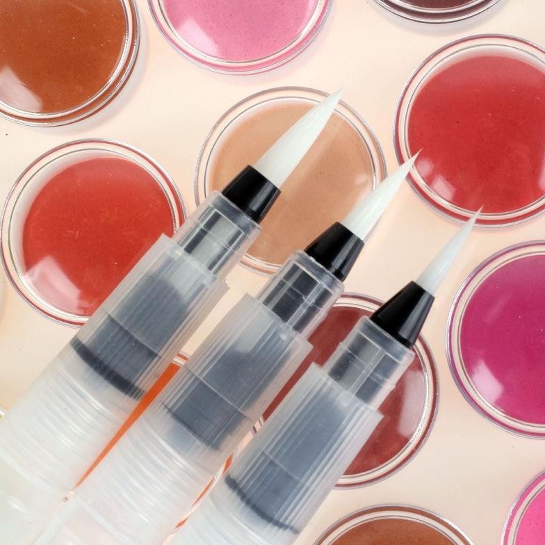 

Jk-54 Water Pen Set/6 Paket Kuas Cat Air Lembut Untuk Menggambar/Melukis Jk-54