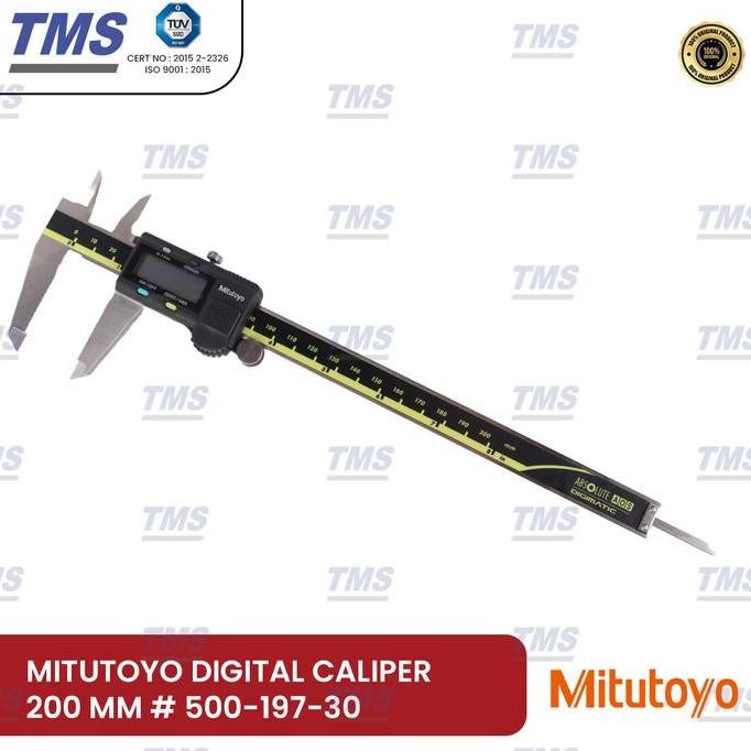 Hits Sketmat Digital Mitutoyo Digital Caliper 200 Mm #500-197-30