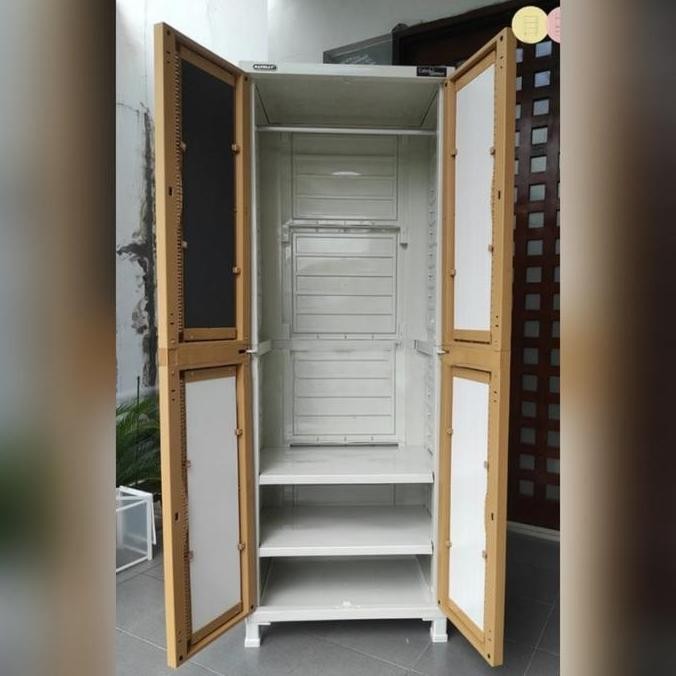 Lemari PLastik Napolly Jumbo Gantungan CABRO G88 WGC