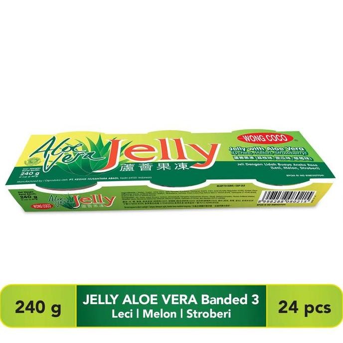 

Promo Wong Coco Jelly Aloe Vera Banded 3 X 24 (1 Karton)