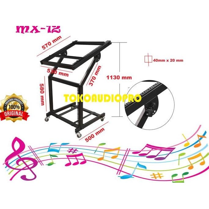 Promo Rak Equipment Mixer Stand Rack Audio
