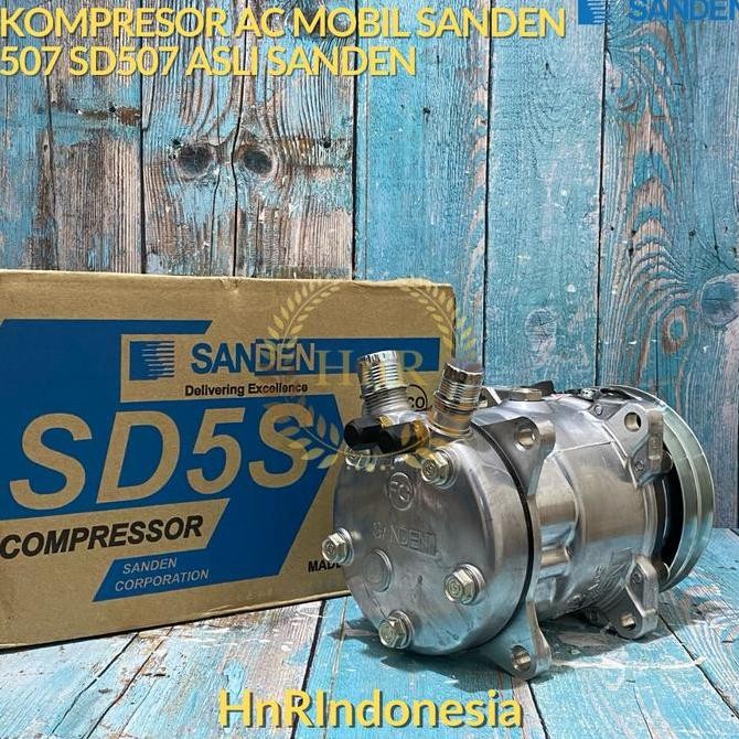 Kompresor Ac Mobil Sanden 507 Sd507 Compressor Asli Sanden