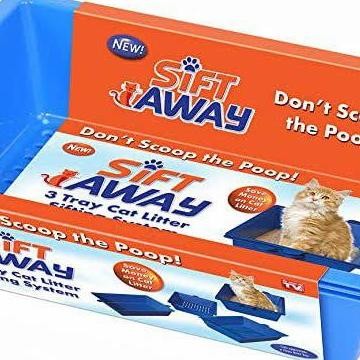 TERBARU - litter box kucing otomatis / self sifting litter box