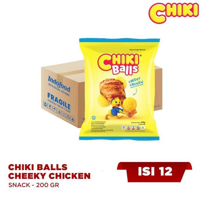 

Murah Ctn - Chiki Balls Cheeky Chicken 200 Gr
