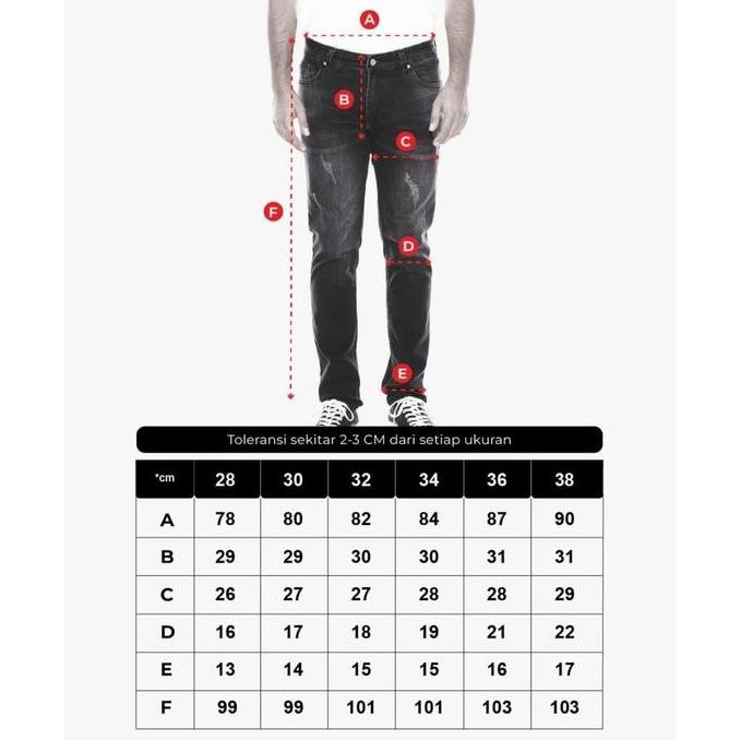 Grosir Weird Jeans - Oakland Grey - Celana Jeans Denim  Pria