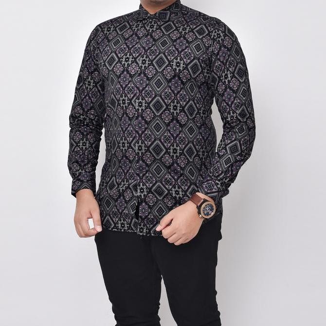 Sale Kemeja Batik Big Size Batik Jumbo Batik Best Seller Jumbo Big Size Man
