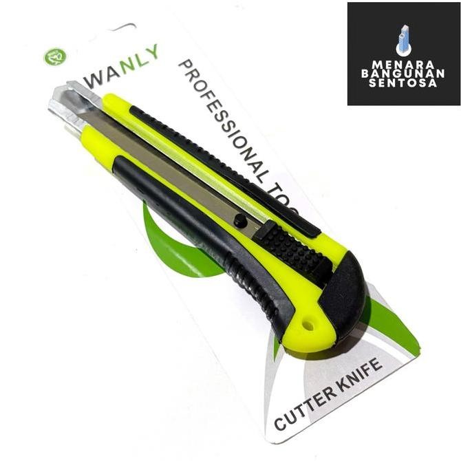 

populer] Pisau Cutter Wanly Besar Plus Refill - Pisau Silet Serbaguna
