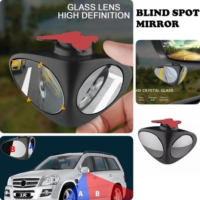 Blind Spot Mirror Kaca Spion Tambahan Wide Angle Mobil Wuling Cortez Restock