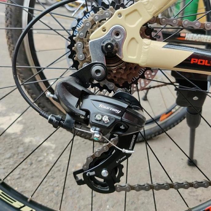 Promo ( original) rd shimano tourney tx 6 7 8 speed operan belakang polygon COD