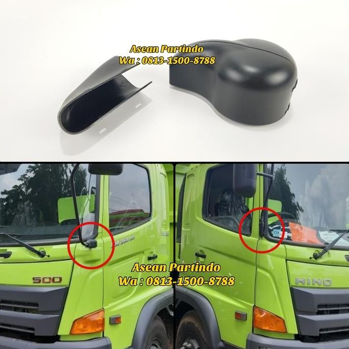 Cover Gagang Spion Set Kiri Kanan - Truk Hino Lohan 500 Forsale