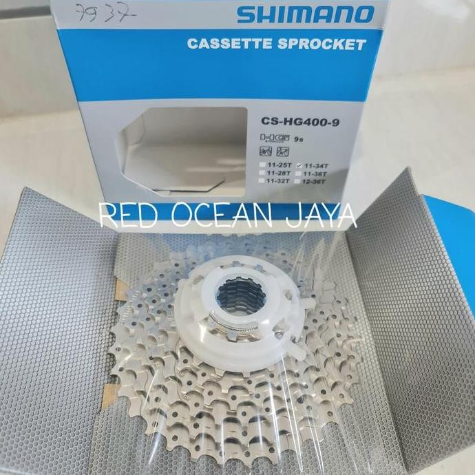 Promo shimano Sprocket cs sora hg400 11-34t 9speed 9 speed hg 400 9sp 9 sp COD