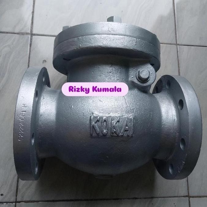 Swing Check Valve 4" Inch Flange Jis 10K-100