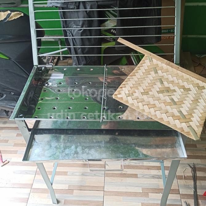 bakaran ikan stainless / bakaran ayam sate ikan stainless