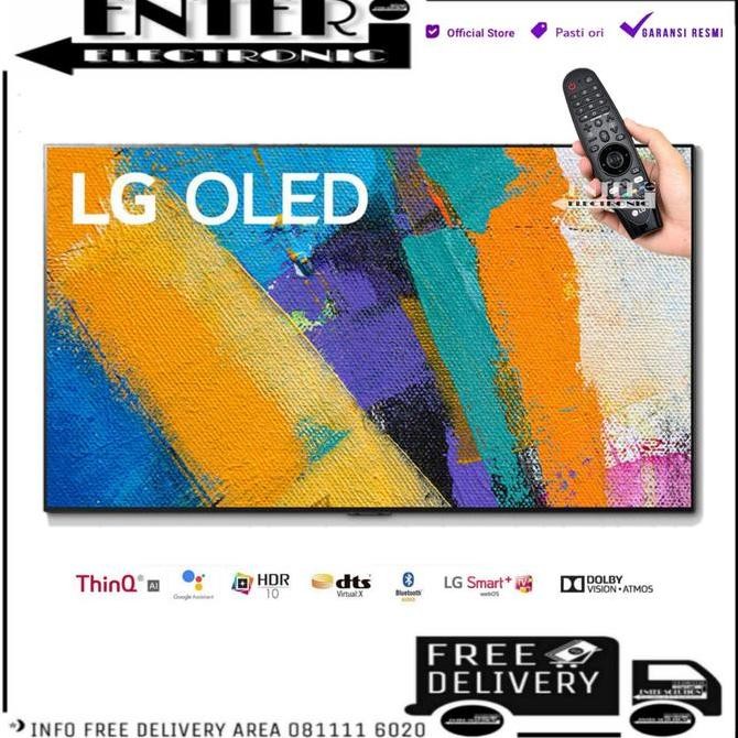 TERBARU - LG OLED TV 65GX - OLED TV 65 INCH 4K DOLBY VISION IQ OLED65GX 65GXPTA