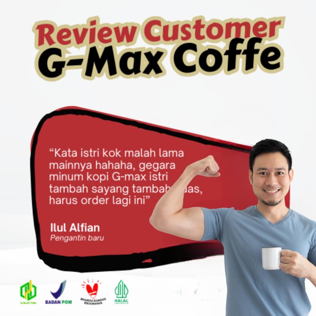 

Ready!! KOPI G-MAX ORIGINAL KOPI STAMINA PRIA AMAN ( 100% BPOM & HALAL )