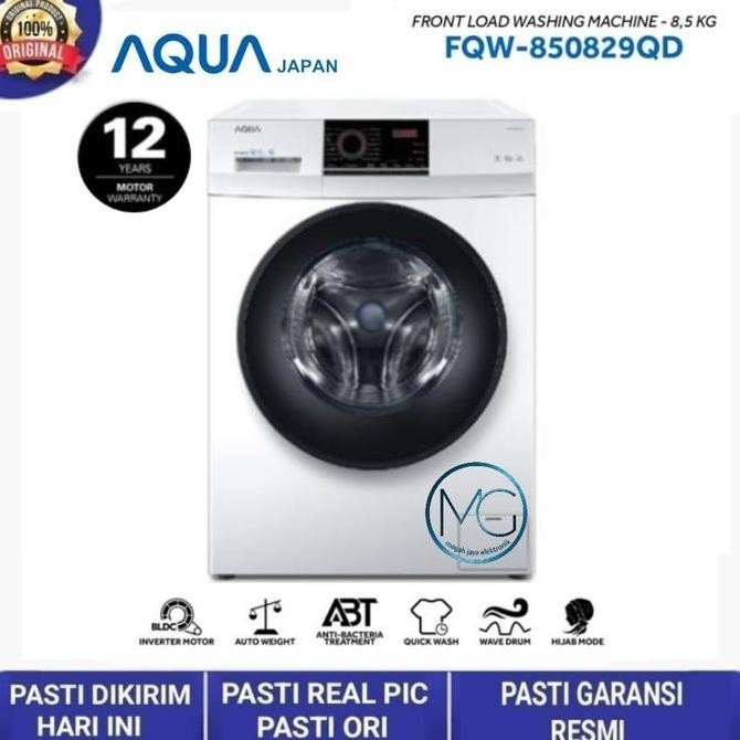 AQUA Japan Mesin Cuci Front Load 8.5Kg FQW-850829QD