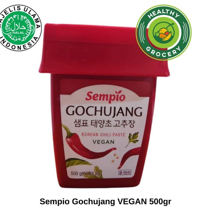 

Sempio Gochujang Vegan Hot Pepper Paste 500Gr / Pasta Cabai