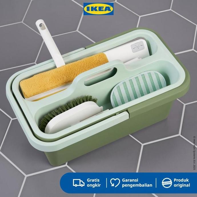 TERBARU - IKEA PEPPRIG Ember Dan Wadah Peralatan Pembersih Minimalis