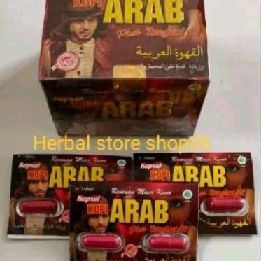 

Ready!! kopi arab kapsul 1 box isi 10 blister 100% asli