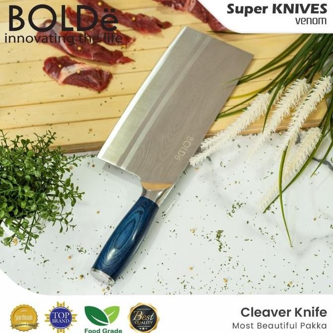 

TERLARIS - BOLDe Super Knives Venom Cleaver Knife Pisau Potong