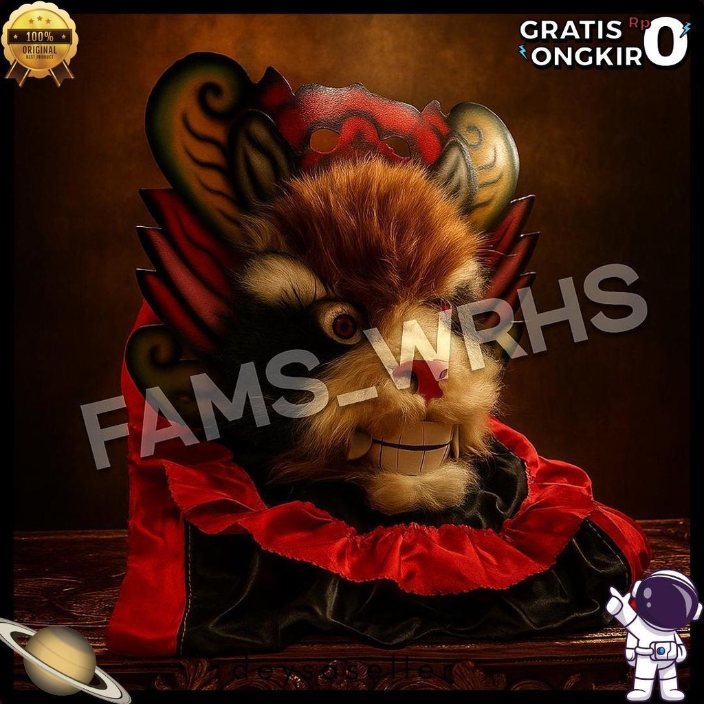 Barongan Kucingan Blitar Barongan Caplokan Kucingan (Bisa Cod)