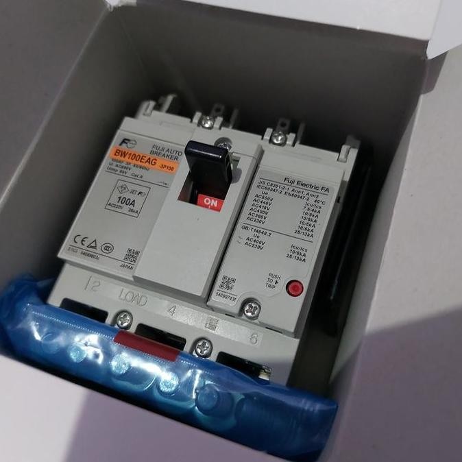 TERBARU - mccb 3p 100a fuji BW100EAG