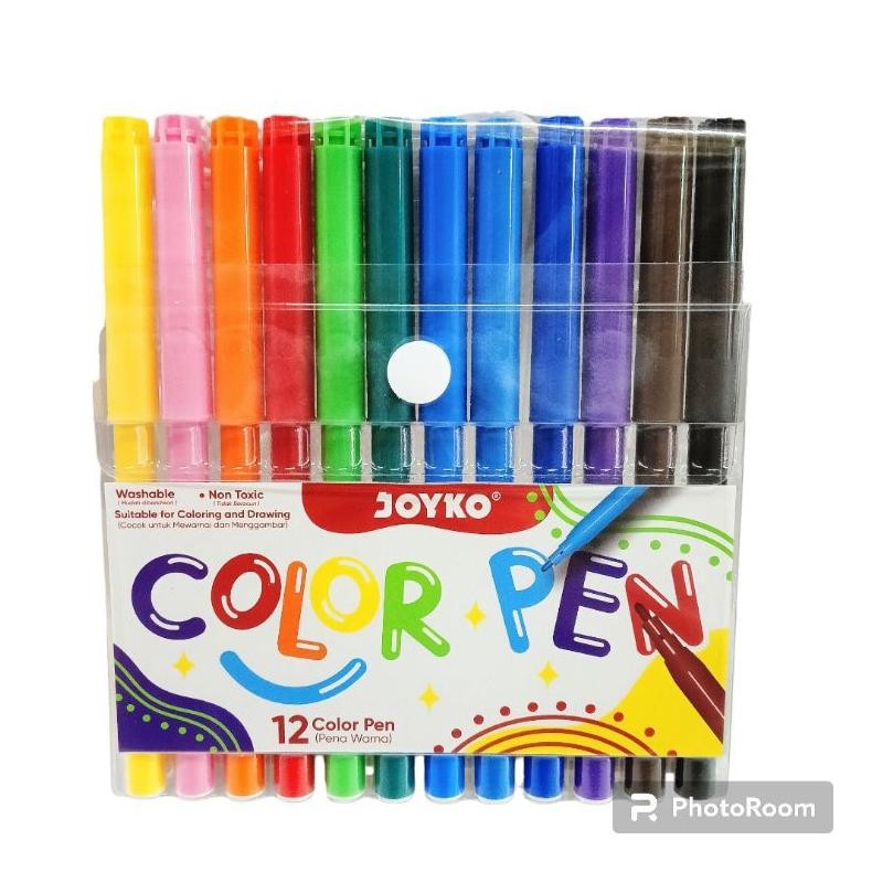 

Promo 1 SET COLOR PEN JOYKO 12 WARNA DAN 24 WARNA CLP-60-12/CLP-60-24 EHD-34