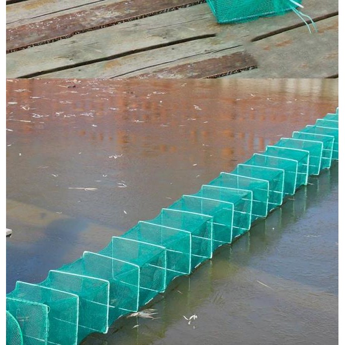 Bubu Naga 15 Meter Perangkap Ikan Udang Lobster Jaring Ikan Jala Hijau Allshop