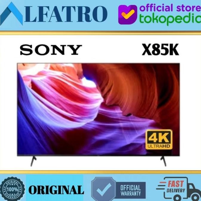 BEBAS ONGKIR - SONY BRAVIA KD55X85K UHD 4K KD-55X85K GOOGLE TV 55X85K ANDROID 55X85J