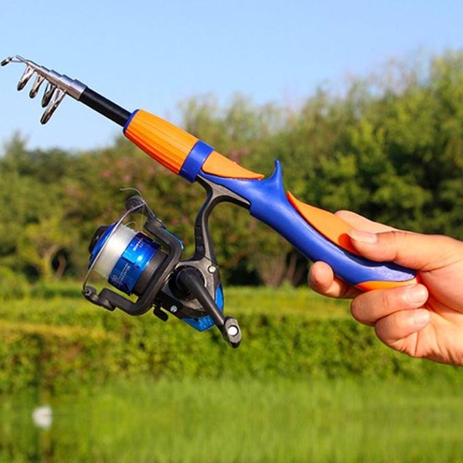 Joran Antena Bc Ruas Pendek Baitcasting Telescopic Teleskopik 4Kg Allshop