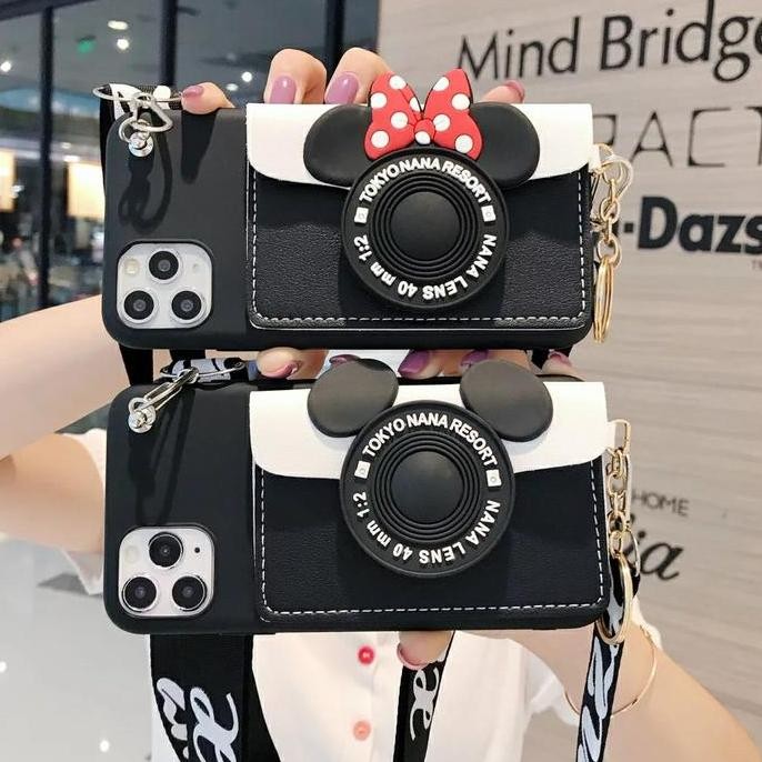 HARGA DISC - Case SAMSUNG A12 A22 A32 4G A22 A32 5G A52 A72 Casing+Tali Dompet