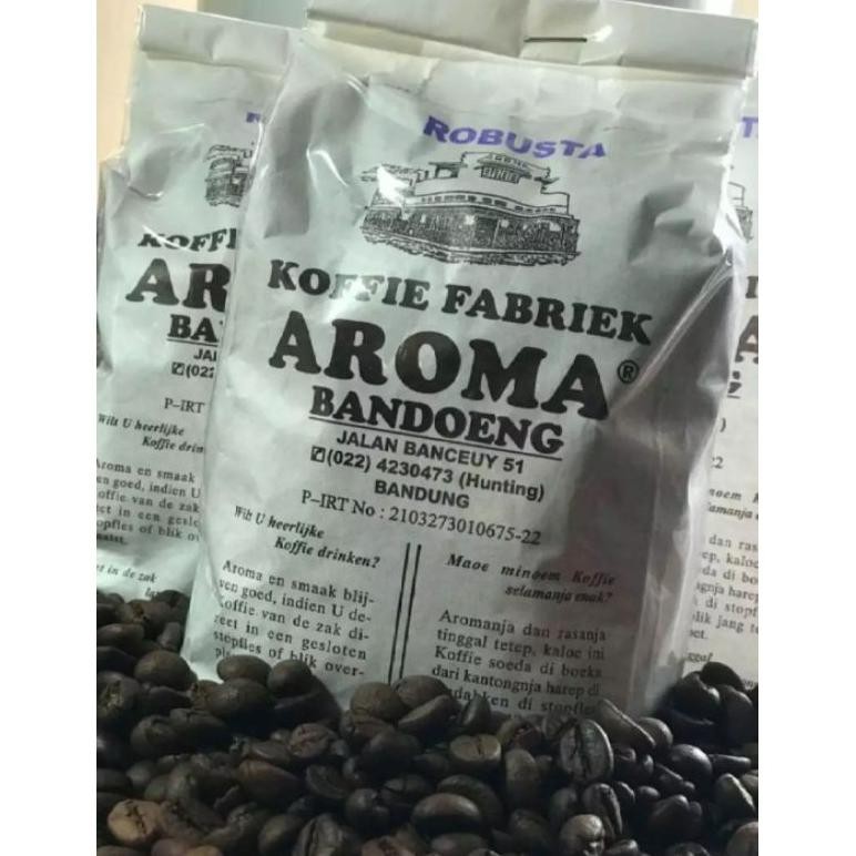 

Ready!! Kopi Aroma Bandung 250 gram Robusta