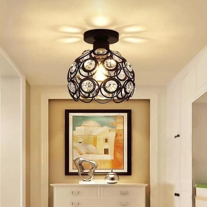 LAMPU HIAS PLAFON BUNGA LANGIT LANGIT / LAMPU PLAFON MEWAH / LAMPU PLAFON KRISTAL