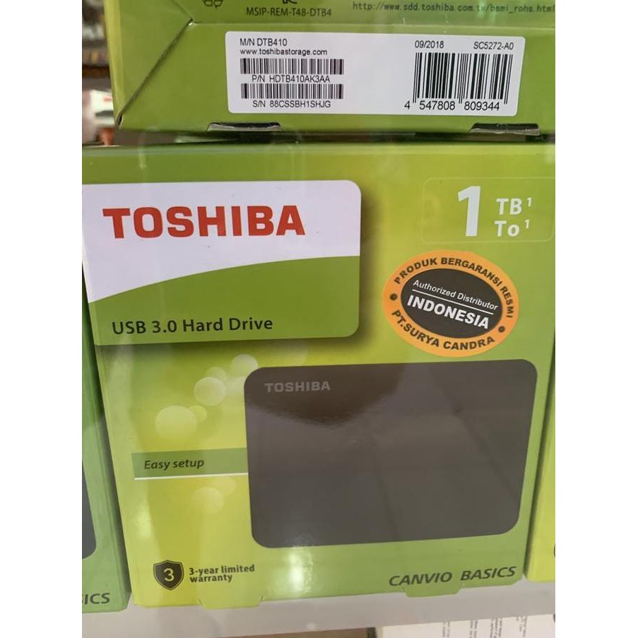 TERBARU - Hardisk toshiba 1tb