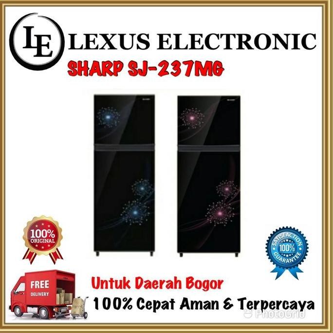 NEW SHARP KULKAS 2 PINTU | SJ-237MG | 237MG | SJ237MG
