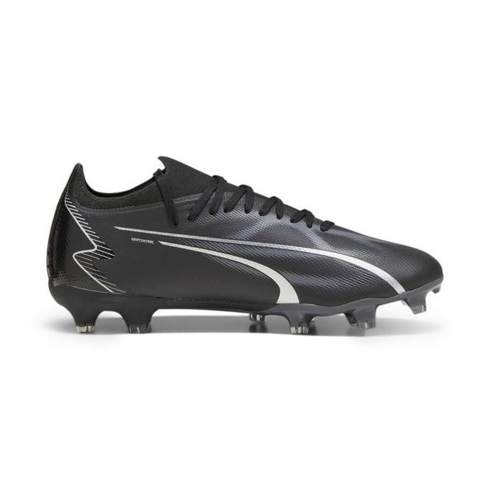TERBARU - PUMA Sepatu Sepak Bola ULTRA MATCH FG/AG Black-Asphalt