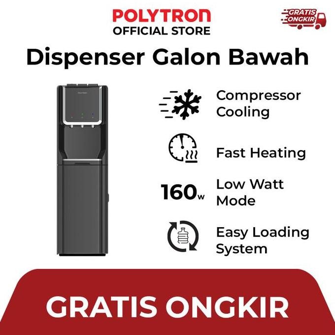 NEW Dispenser Galon Bawah Polytron PWC 615