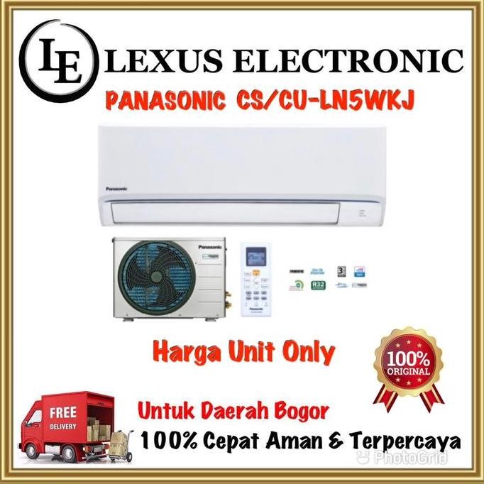 NEW PANASONIC AC 0.5 PK | CS/CU-LN5WKJ | LN5WKJ | CS/CU LN5WKJ | SIBIRU