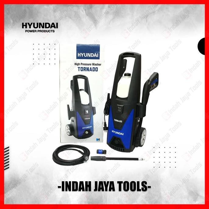 TERMURAH - HYUNDAI HDPW 135 TORNADO Mesin Jet Cleaner Listrik Cuci Mobil Motor Steam AC - High Press